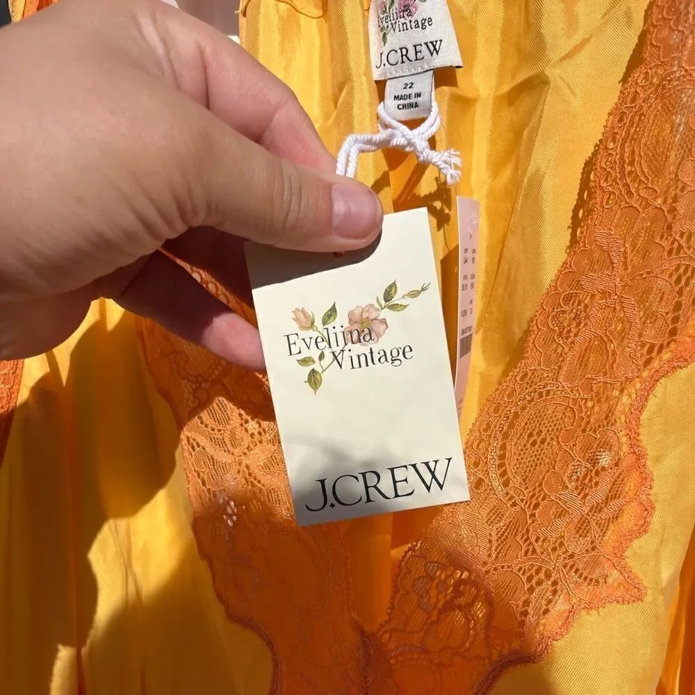 J Crew Limited Edition Eveliina Vintage X J.Crew Kukka Dress NWT - Picture 5 of 11